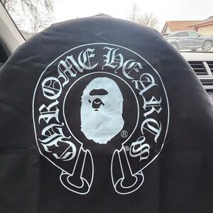 Chrome Hearts X Bape Black Tee